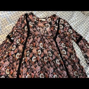 A Beautiful Soul Floral Mini Dress